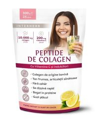 Peptide de colagen aroma lamaie pudra 300gr - Interherb