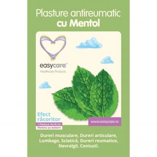 Plasture antireumatic mentol 12x18cm - Easy Care