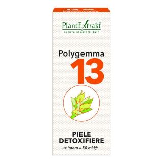 Polygemma 13 piele detoxifiere 50ml - Plantextrakt