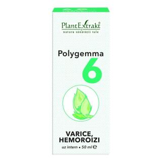 Polygemma  6 varice, hemoroizi 50ml - Plantextrakt