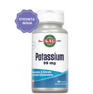 Potassium 99mg 100cps vegetale - Secom