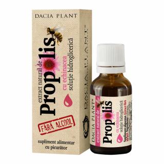 Propolis+echinacea fara alcool picurator 20ml - Dacia Plant