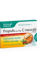 Propolis+vit. c nat.+miere 30cpr masticabile - Rotta Natura