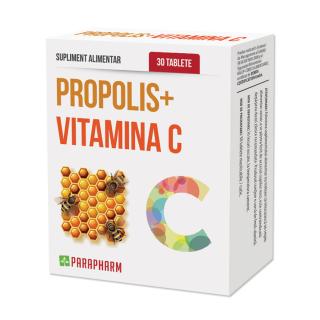 Propolis+vitamina c 30cps - Quantum Pharm
