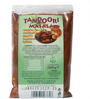 Pulbere de tandori masala, 100gr - Herbavit