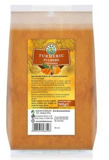 Pulbere de turmeric, 500gr - Herbavit