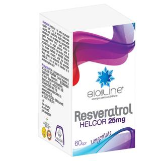 Resveratrol 25mg 60cpr - Helcor