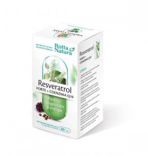 Resveratrol forte+coenzima q10 30cps - Rotta Natura