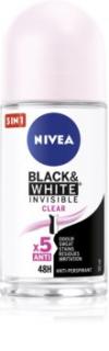 Roll-on blackwhite invisibil clear 50ml - Nivea