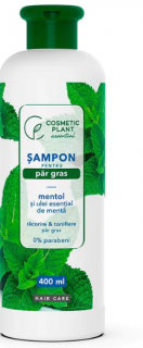 Sampon par gras cu mentol 400ml - Cosmeticplant