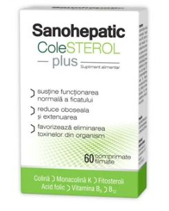 Sanohepatic colesterol plus 60cpr - Zdrovit