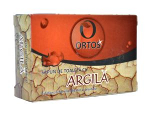 Sapun cu argila 100gr - Ortos Prod