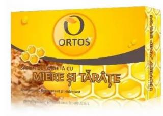 Sapun cu miere si tarate 100gr - Ortos Prod