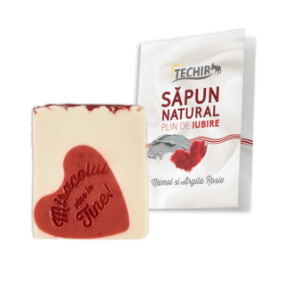 Sapun natural plin de iubire 120gr+ -10gr - Techir