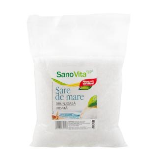 Sare de mare grunjoasa iodata 1kg - Sano Vita