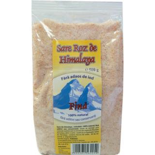 Sare roz de himalaya fina, 500gr - Herbavit