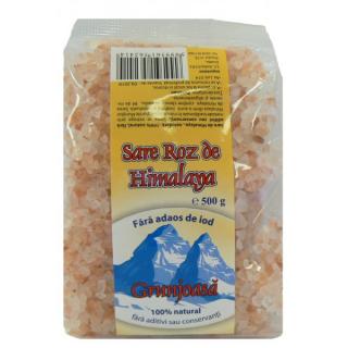 Sare roz de himalaya grunjoasa, 500gr - Herbavit