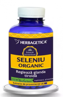 Seleniu organic 120cps - Herbagetica