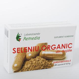 Seleniu organic 200mcg 30cps - Remedia