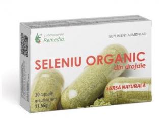 Seleniu organic 30cps - Remedia