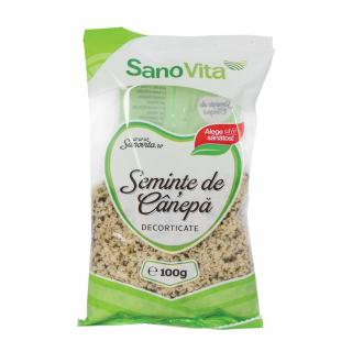 Seminte canepa decorticate 100gr - Sano Vita