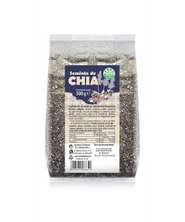 Seminte de  chia, 500gr - Herbavit