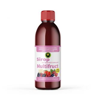 Sirop multifruct fara zahar 500ml - Hypericum