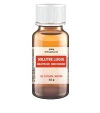 Solutie lugol (solutie de iod iodurat)10gr - Infofarm