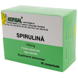 Spirulina 1000mg 40cpr - Hofigal