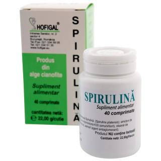 Spirulina  200mg 40cpr - Hofigal