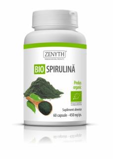 Spirulina 450mg (bio) 60cps - Zenyth Pharmaceuticals