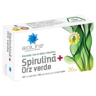 Spirulina+orz verde 30cpr - Helcor