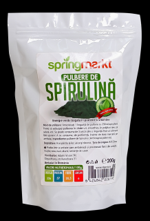 Spirulina pulbere 200gr - Springmarkt