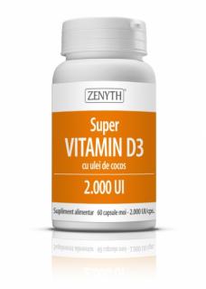 Super vitamin d3 2000ui 60cps - Zenyth Pharmaceuticals