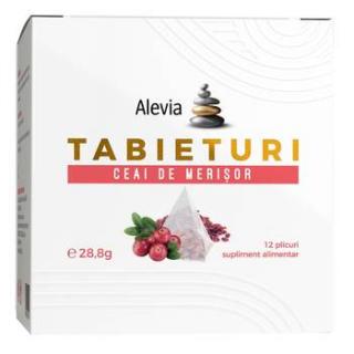 Tabieturi ceai de merisor 12dz - Alevia