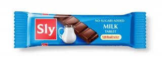 Tableta cu lapte fara zahar 25gr - Sly Nutritia