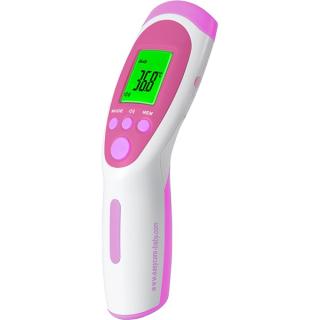 Termometru infrarosu non contact roz(6functii) - Easy Care