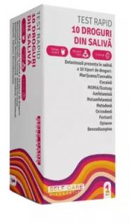 Test rapid 10 droguri din saliva 1buc - Guangzhou Wondfo