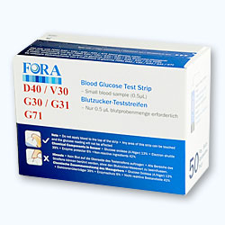 Teste glicemie fora comfort 50buc - Bioexpert
