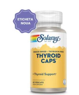 Thyroid caps 60cps vegetale - Secom