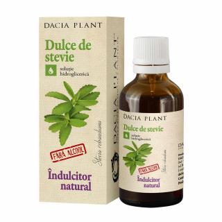 Tinctura dulce de stevie-indulcitor 50ml - Dacia Plant