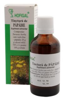 Tinctura papadie 50ml - Hofigal