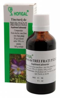 Tinctura trei frati patati 50ml - Hofigal