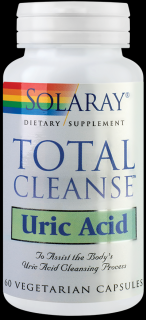 Total cleanse uric acid 60cps vegetale - Secom