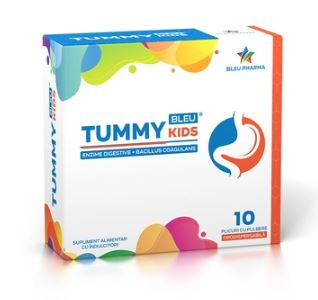 Tummy bleu kids 10plicuri - Bleu Pharma