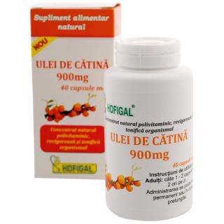 Ulei catina 900mg 40cps moi - Hofigal