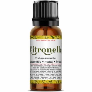 Ulei citronella esential 10ml - Santo Raphael