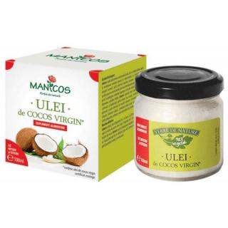 Ulei cocos virgin 100ml - Manicos