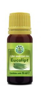 Ulei esential de eucalipt 100% pur, 10ml  - Herbavit