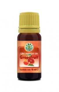 Ulei esential de grapefruit 100% pur,10ml  - Herbavit